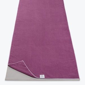 NEW Gaiam Yoga Mat Towel - Purple